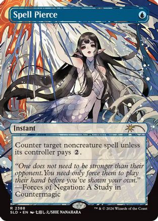 Spell Pierce (2388)  [Secret Lair Drop Series] Foil