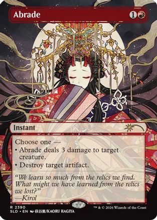 Abrade (2390)  [Secret Lair Drop Series]