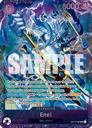 Enel (Treasure Cup May 2026) (OP15-060) - [One Piece Promotion Cards] Foil