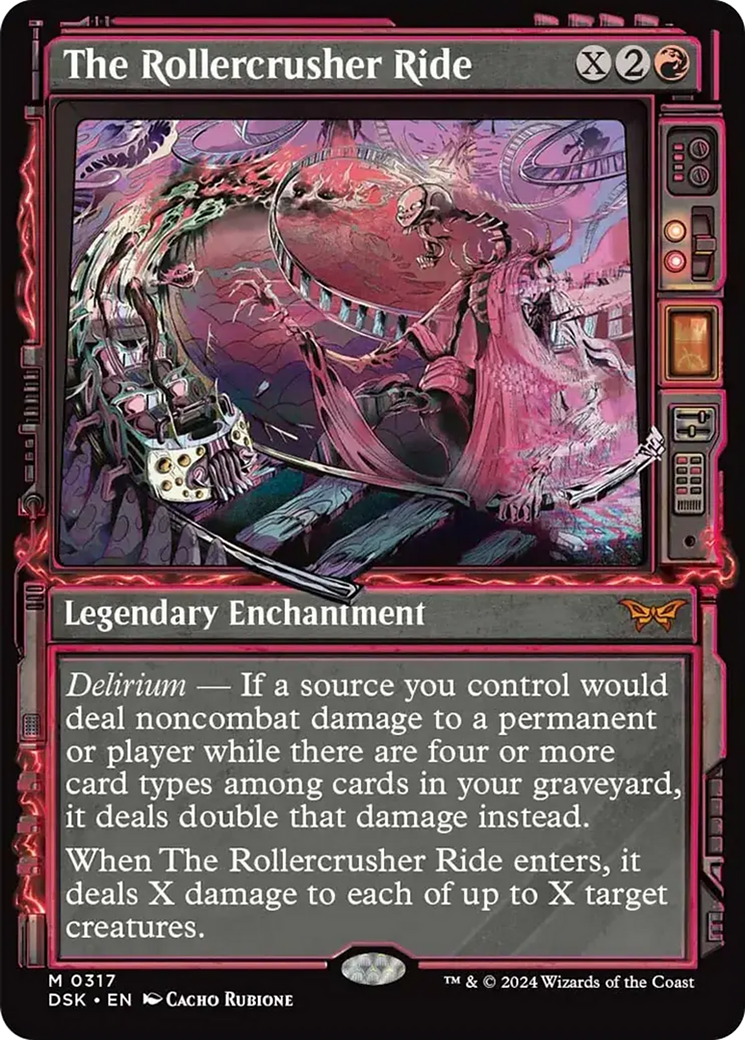 The Rollercrusher Ride (Showcase) [Duskmourn: House of Horror] Foil