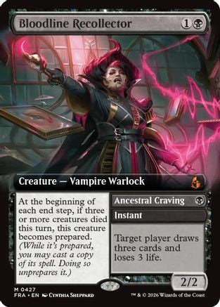 Bloodline Recollector (Extended Art)  [Reality Fracture] Foil