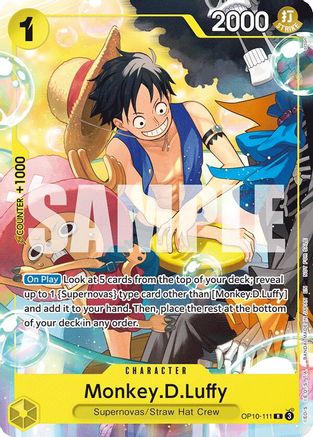 Monkey.D.Luffy (Welcome Pack 2026 Vol.1) (OP10-111) - [One Piece Promotion Cards]