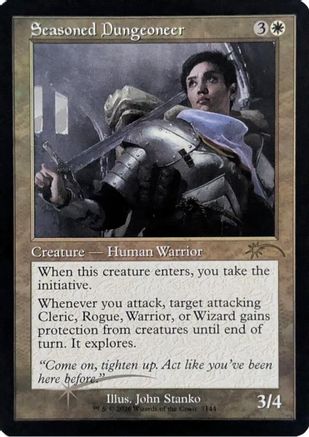 Seasoned Dungeoneer (Retro Frame)  [Secret Lair Drop Series] Foil