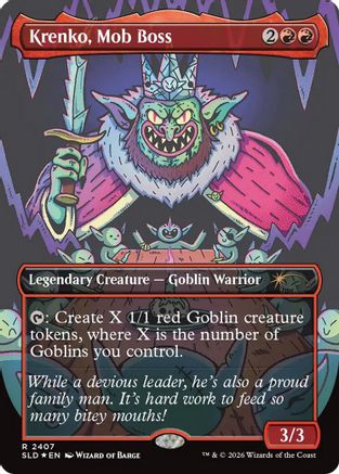 Krenko, Mob Boss  [Secret Lair Drop Series] Foil