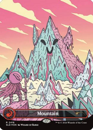 Mountain (2418)  [Secret Lair Drop Series] Foil