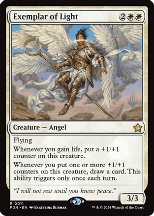 Exemplar of Light  [Promo Pack: Secrets of Strixhaven]