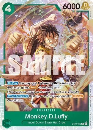Monkey.D.Luffy (ST30-012) - [Starter Deck EX: Luffy & Ace] Foil