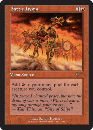 Battle Hymn  [Secret Lair Drop Series] Foil