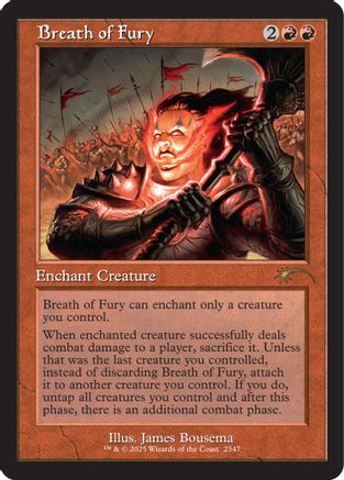 Breath of Fury  [Secret Lair Drop Series] Foil