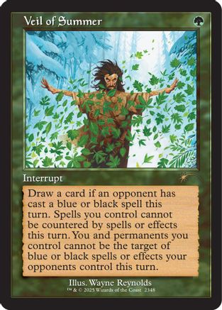 Veil of Summer (2348)  [Secret Lair Drop Series] Foil