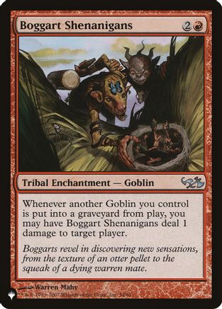 Boggart Shenanigans  [The List Reprints]