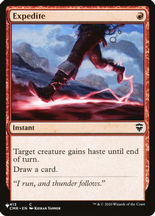 Expedite (CMR)  [The List Reprints]