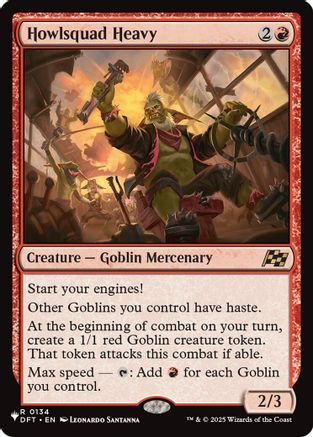 Howlsquad Heavy  [The List Reprints]