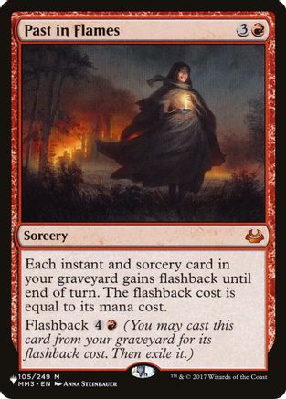 Past in Flames  [The List Reprints]
