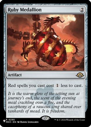 Ruby Medallion  [The List Reprints]