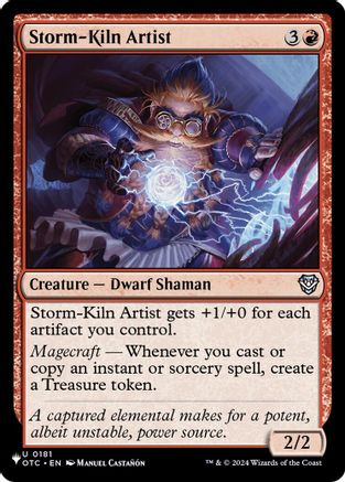 Storm-Kiln Artist (OTC)  [The List Reprints]
