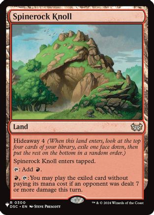 Spinerock Knoll (DSC)  [The List Reprints]