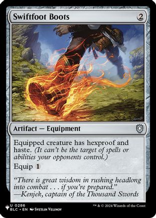 Swiftfoot Boots (BLC)  [The List Reprints]