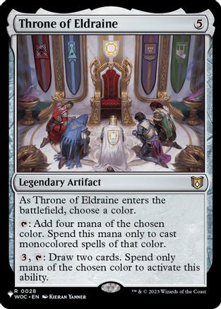 Throne of Eldraine  [The List Reprints]