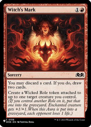 Witch's Mark  [The List Reprints]