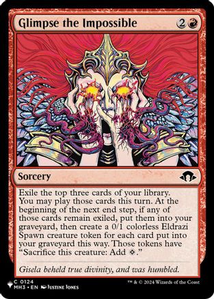 Glimpse the Impossible  [The List Reprints]