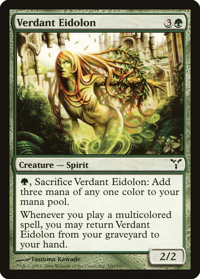 Verdant Eidolon [Dissension] Foil