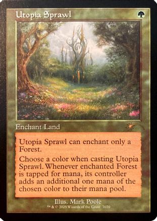 Utopia Sprawl (7070)  [Secret Lair Drop Series] Foil