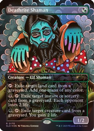 Deathrite Shaman (Rainbow Foil)  [Secret Lair Drop Series] Foil