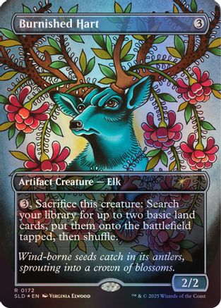 Burnished Hart (Rainbow Foil)  [Secret Lair Drop Series] Foil