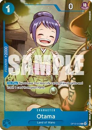 Otama (Premium Card Collection -Best Selection Vol. 6-) (OP13-043) - [One Piece Promotion Cards] Foil