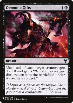 Demonic Gifts  [The List Reprints]