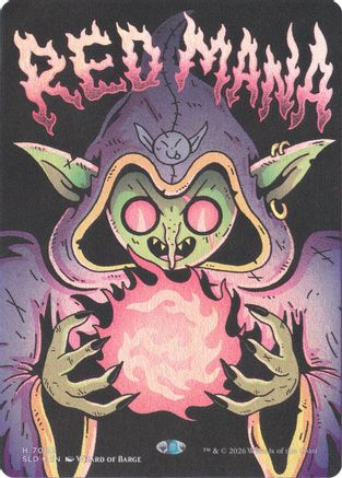 Red Mana  [Secret Lair Drop Series] Foil