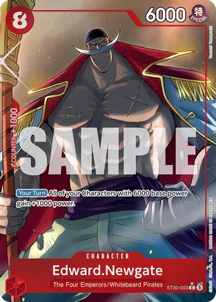 Edward.Newgate (Full Art) (ST30-003) - [Starter Deck EX: Luffy & Ace] Foil