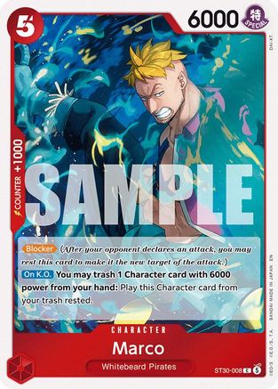 Marco (ST30-008) - [Starter Deck EX: Luffy & Ace]