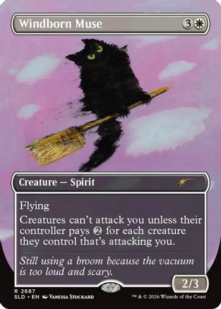 Windborn Muse  [Secret Lair Drop Series] Foil