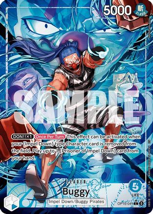 Buggy (041) (Alternate Art) (OP16-041) - [The Time of Battle] Foil