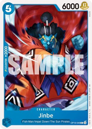 Jinbe (046) (OP16-046) - [The Time of Battle]