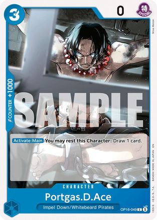 Portgas.D.Ace (049) (OP16-049) - [The Time of Battle]