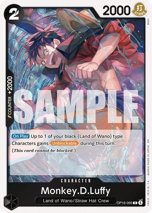 Monkey.D.Luffy (095) (OP16-095) - [The Time of Battle] Foil