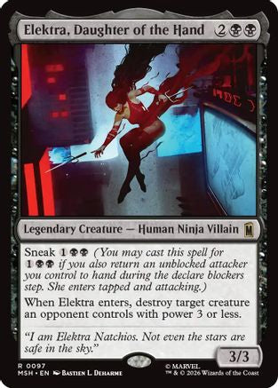 Elektra, Daughter of the Hand  [Marvel Super Heroes]