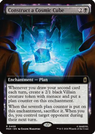 Construct a Cosmic Cube (Extended Art)  [Marvel Super Heroes] Foil