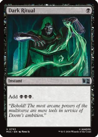 Dark Ritual  [Commander: Marvel Super Heroes]