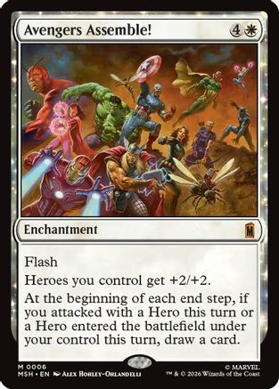 Avengers Assemble!  [Marvel Super Heroes] Foil