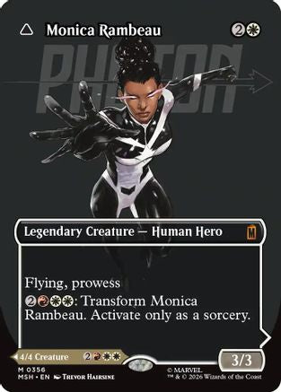 Monica Rambeau (Borderless) (0356)  [Marvel Super Heroes] Foil