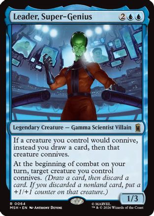 Leader, Super-Genius  [Marvel Super Heroes] Foil