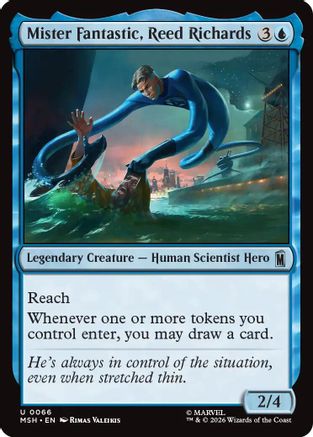 Mister Fantastic, Reed Richards  [Marvel Super Heroes] Foil