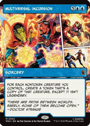 Multiversal Incursion (Borderless)  [Marvel Super Heroes]