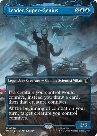 Leader, Super-Genius (Borderless)  [Marvel Super Heroes] Foil