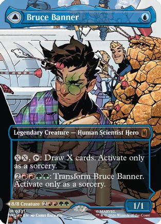 Bruce Banner(Borderless) (0331)  [Marvel Super Heroes] Foil