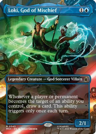 Loki, God of Mischief (Borderless)  [Marvel Super Heroes]